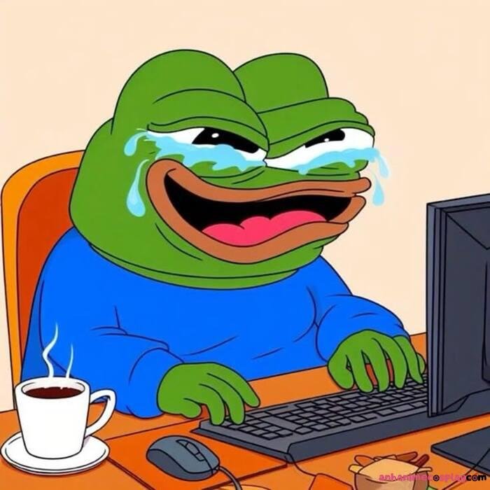 meme ếch xanh bựa cực hài hước